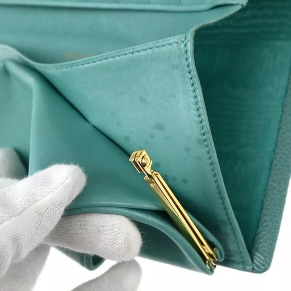 Chanel Green Calfskin Long Wallet - Picture 5 of 15